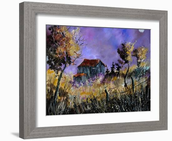 Old Barn In Ardennes-Pol Ledent-Framed Art Print