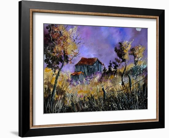 Old Barn In Ardennes-Pol Ledent-Framed Art Print