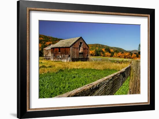Old Barn in Kent, Connecticut, Usa-Sabine Jacobs-Framed Photographic Print