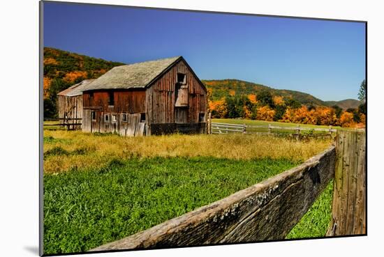 Old Barn in Kent, Connecticut, Usa-Sabine Jacobs-Mounted Photographic Print