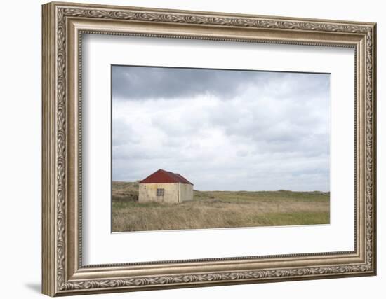 Old Barn, Reykjanes Peninsula, South West Iceland-Julia Wellner-Framed Photographic Print