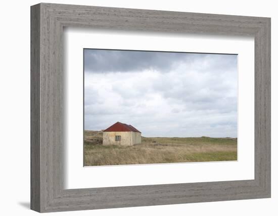 Old Barn, Reykjanes Peninsula, South West Iceland-Julia Wellner-Framed Photographic Print