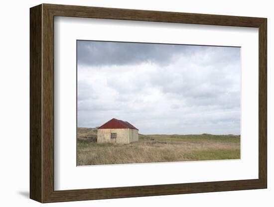 Old Barn, Reykjanes Peninsula, South West Iceland-Julia Wellner-Framed Photographic Print