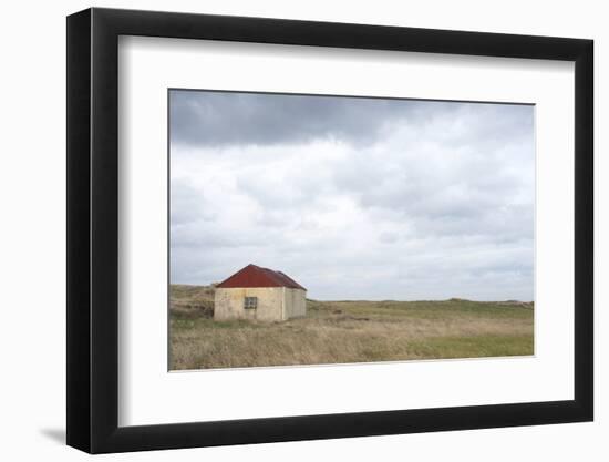 Old Barn, Reykjanes Peninsula, South West Iceland-Julia Wellner-Framed Photographic Print