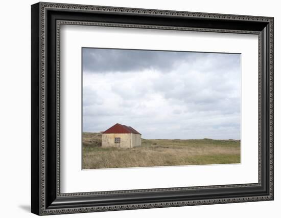 Old Barn, Reykjanes Peninsula, South West Iceland-Julia Wellner-Framed Photographic Print