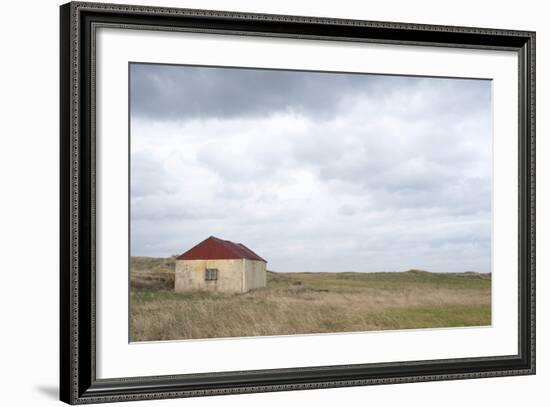 Old Barn, Reykjanes Peninsula, South West Iceland-Julia Wellner-Framed Photographic Print