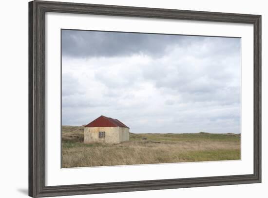 Old Barn, Reykjanes Peninsula, South West Iceland-Julia Wellner-Framed Photographic Print