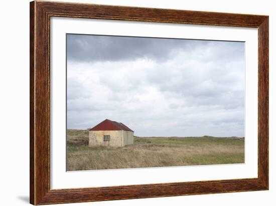 Old Barn, Reykjanes Peninsula, South West Iceland-Julia Wellner-Framed Photographic Print