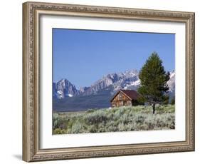 Old Barn, Sawtooth National Recreation Area, Idaho, USA-Jamie & Judy Wild-Framed Photographic Print