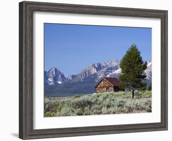 Old Barn, Sawtooth National Recreation Area, Idaho, USA-Jamie & Judy Wild-Framed Photographic Print