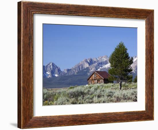 Old Barn, Sawtooth National Recreation Area, Idaho, USA-Jamie & Judy Wild-Framed Photographic Print