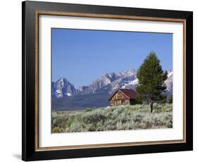 Old Barn, Sawtooth National Recreation Area, Idaho, USA-Jamie & Judy Wild-Framed Photographic Print