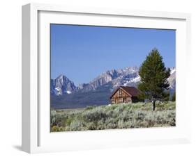 Old Barn, Sawtooth National Recreation Area, Idaho, USA-Jamie & Judy Wild-Framed Photographic Print