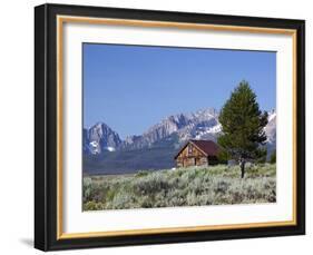 Old Barn, Sawtooth National Recreation Area, Idaho, USA-Jamie & Judy Wild-Framed Photographic Print
