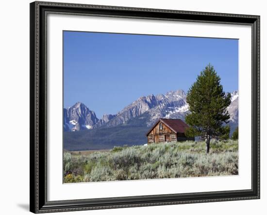 Old Barn, Sawtooth National Recreation Area, Idaho, USA-Jamie & Judy Wild-Framed Photographic Print