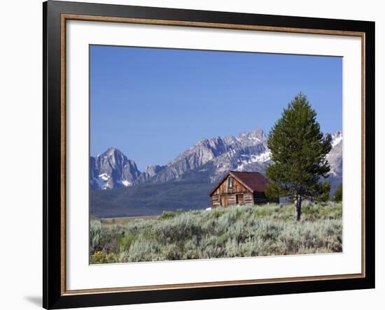 Old Barn, Sawtooth National Recreation Area, Idaho, USA-Jamie & Judy Wild-Framed Photographic Print