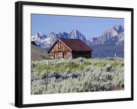 Old Barn, Sawtooth National Recreation Area, Idaho, USA-Jamie & Judy Wild-Framed Photographic Print