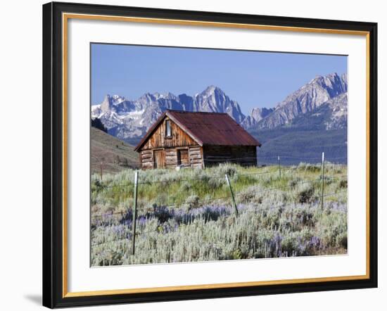 Old Barn, Sawtooth National Recreation Area, Idaho, USA-Jamie & Judy Wild-Framed Photographic Print