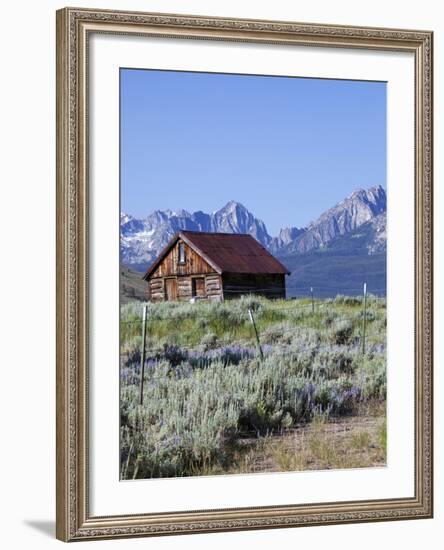 Old Barn, Sawtooth National Recreation Area, Idaho, USA-Jamie & Judy Wild-Framed Photographic Print