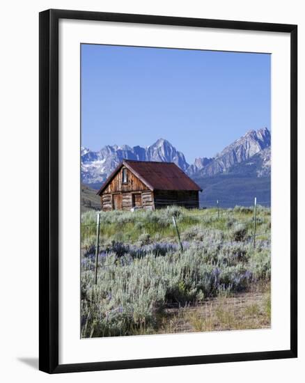 Old Barn, Sawtooth National Recreation Area, Idaho, USA-Jamie & Judy Wild-Framed Photographic Print