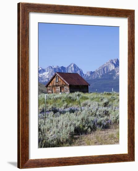 Old Barn, Sawtooth National Recreation Area, Idaho, USA-Jamie & Judy Wild-Framed Photographic Print