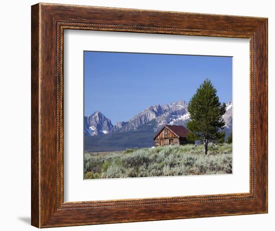 Old Barn, Sawtooth National Recreation Area, Idaho, USA-Jamie & Judy Wild-Framed Photographic Print