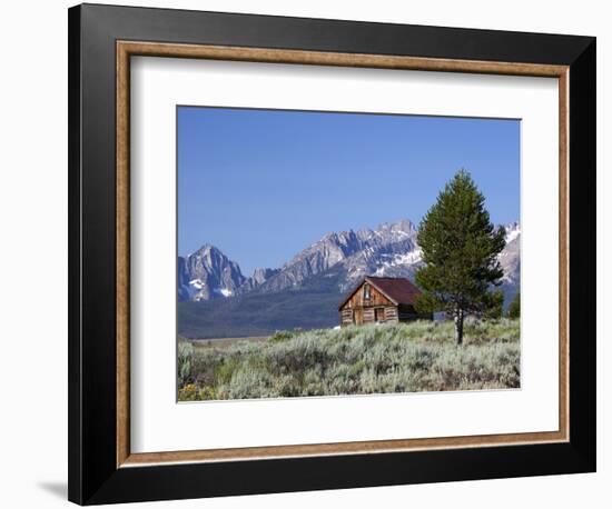 Old Barn, Sawtooth National Recreation Area, Idaho, USA-Jamie & Judy Wild-Framed Photographic Print