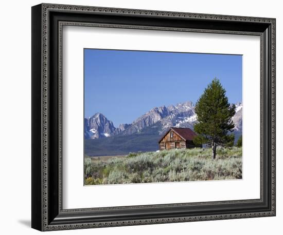 Old Barn, Sawtooth National Recreation Area, Idaho, USA-Jamie & Judy Wild-Framed Photographic Print