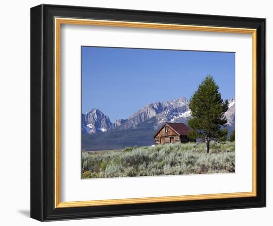 Old Barn, Sawtooth National Recreation Area, Idaho, USA-Jamie & Judy Wild-Framed Photographic Print