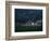 Old Barn Stands in a Wheat Field as a Thunderstorm Passes in the Distance Near Ogallah, Kansas-null-Framed Photographic Print