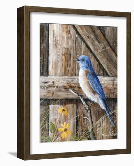 Old Barn Watcher-Trevor V. Swanson-Framed Giclee Print