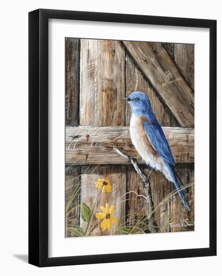 Old Barn Watcher-Trevor V. Swanson-Framed Giclee Print