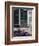 Old Barn with Cat in the Window, Whitman County, Washington, USA-Julie Eggers-Framed Photographic Print