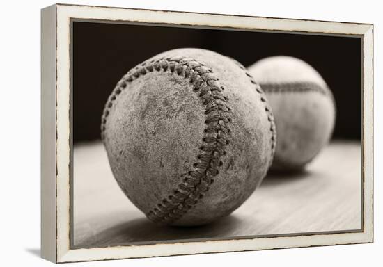 Old Baseballs-Edward M. Fielding-Framed Premier Image Canvas