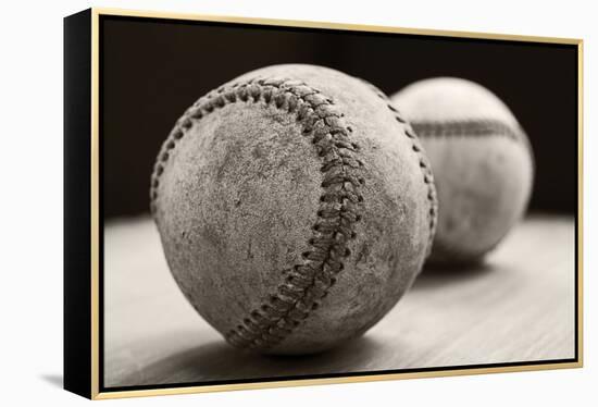 Old Baseballs-Edward M. Fielding-Framed Premier Image Canvas