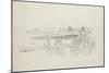 Old Battersea Bridge, 1879, Published 1887-James Abbott McNeill Whistler-Mounted Giclee Print