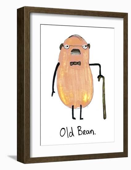 Old Bean-null-Framed Art Print