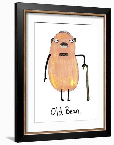 Old Bean-null-Framed Art Print