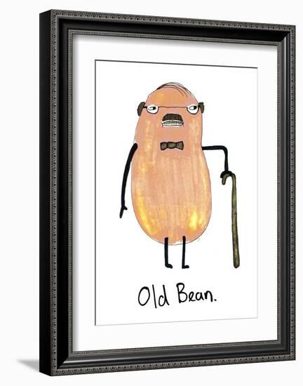 Old Bean-null-Framed Art Print