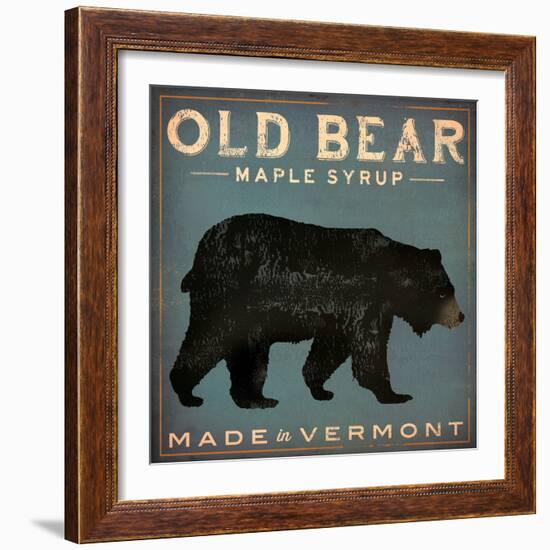 Old Bear-Ryan Fowler-Framed Art Print