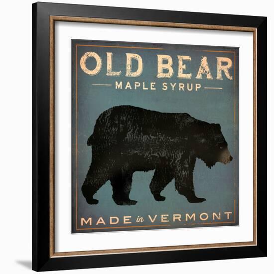 Old Bear-Ryan Fowler-Framed Art Print