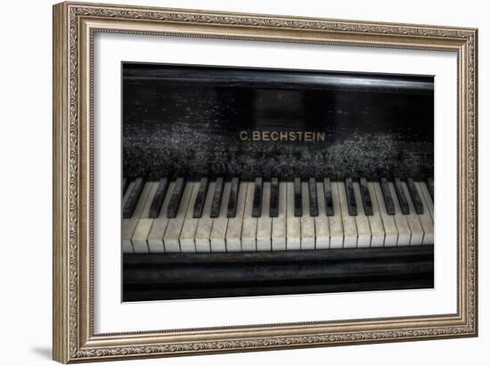 Old Bechstein Piano-Nathan Wright-Framed Photographic Print