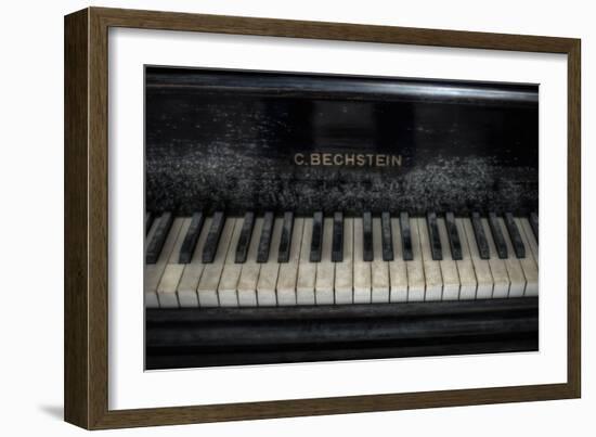 Old Bechstein Piano-Nathan Wright-Framed Photographic Print