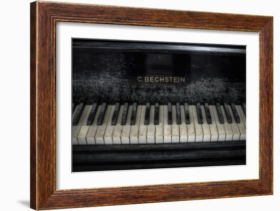 Old Bechstein Piano-Nathan Wright-Framed Photographic Print