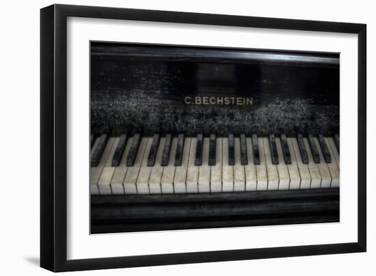 Old Bechstein Piano-Nathan Wright-Framed Photographic Print