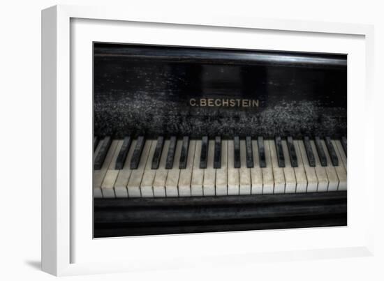 Old Bechstein Piano-Nathan Wright-Framed Photographic Print