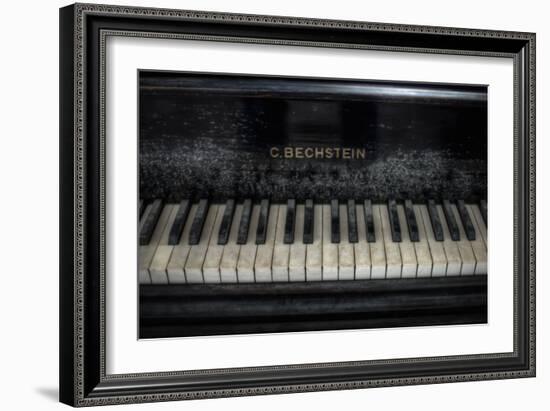 Old Bechstein Piano-Nathan Wright-Framed Photographic Print