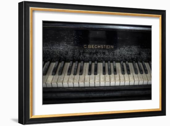 Old Bechstein Piano-Nathan Wright-Framed Photographic Print