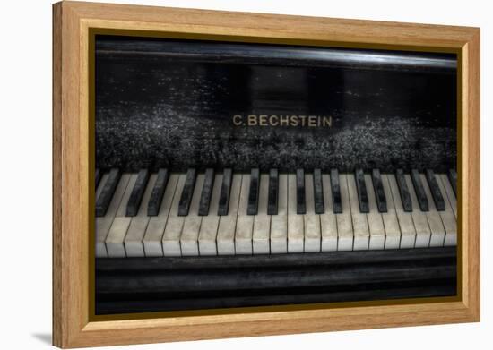 Old Bechstein Piano-Nathan Wright-Framed Premier Image Canvas