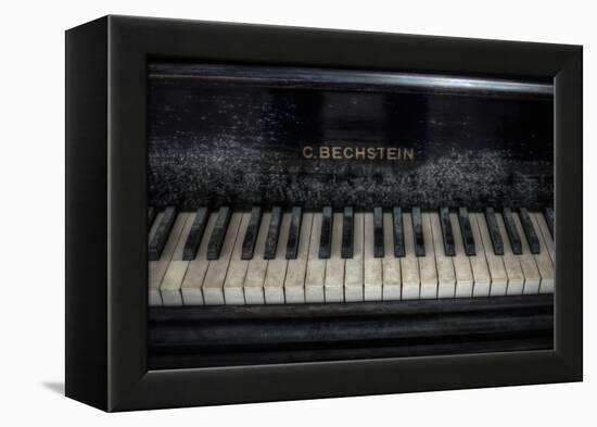 Old Bechstein Piano-Nathan Wright-Framed Premier Image Canvas